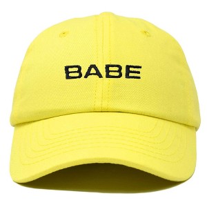 Dalix Babe Embroidered Cotton Baseball Cap Adjustable Dad Hat Womens - 1 of 4