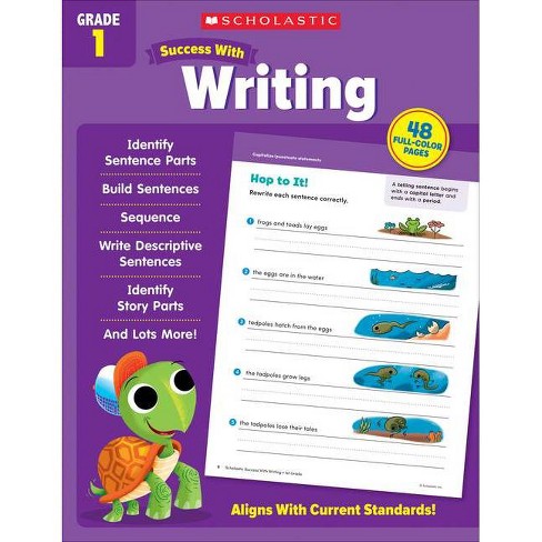 Scholastic Success with Writing Grade 1 Workbook - by  Scholastic Teaching Resources (Paperback) - image 1 of 1