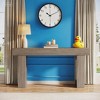 KTMBDW 63-Inch Long Console Table, Narrow Sofa Table Behind The Couch, Farmhouse Console Table for Living Room, Entryway, Hallway - 2 of 4