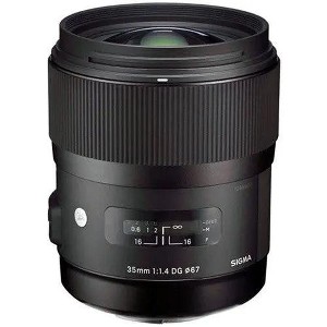Sigma 35mm f/1.4 DG HSM Art Lens for Sigma DSLR Cameras - 1 of 4