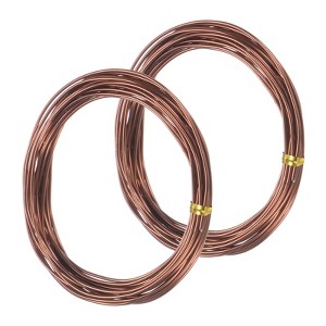 Unique Bargains Aluminum Flexible Anti-rust Bonsai Training Wire 2 Rolls - 1 of 3