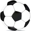 Blue Panda 80 Pack Soccer Party Plates, 9 Inch Disposable Soccer Paper Plates for Sports Themed Birthday, Team Banquet, BBQ - 3 of 4