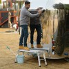 Gulches 40" Work Platform Aluminum Portable Bench Folding Ladder ANSI Capacity 225 LBS - 3 of 4