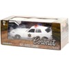 1975 Dodge Coronet White "Hazzard County Sheriff" 1/24 Diecast Model Car by Greenlight - 3 of 3