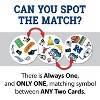 MasterPieces Officially Licensed NFL Carolina Panthers Spot It Game for Kids and Adults - 4 of 4