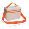 REGALWOVEN Waterproof Oxford Lightweight Durable Reusable Freezable Lunch Bag - 2 of 4