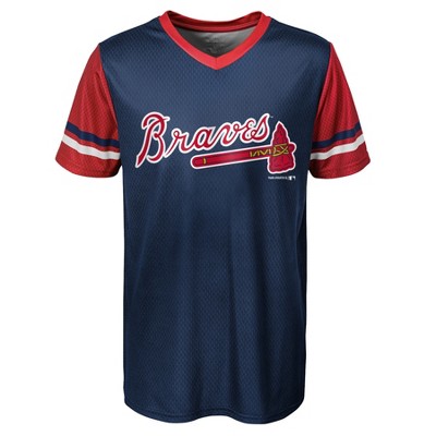 braves pullover jersey