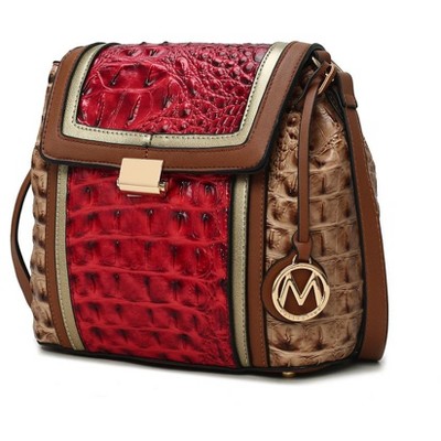 MKF Collection Jamilah Women’s Vegan Leather Handbag Crossbody by Mia K