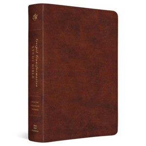 ESV Gospel Transformation Study Bible - (Leather Bound) - 1 of 1