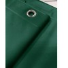 Home Mart Goods Hunter Green Vinyl Shower Curtain Liner Waterproof - 70" x 72" - 3 of 3