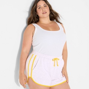 Women's Game Day Terry Pull-On Shorts - Wild Fable™ - 1 of 3
