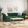 NicBex 84.5"Modular Sofa Couch with Tufted Button Back Modern Suede Fabric 3 Seater Couch with Soft Cushion for Living Room,Apartment - 2 of 4