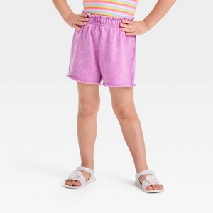 Grayson Mini Toddler Girls' French Terry Shorts - 1 of 3