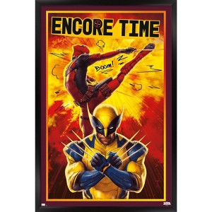 Trends International Marvel Deadpool & Wolverine - Encore Time Framed Wall Poster Prints - 1 of 4