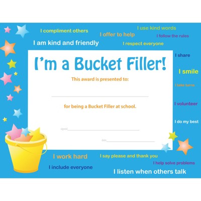 Hayes Publishing Bucket Filler Award, Pack of 30