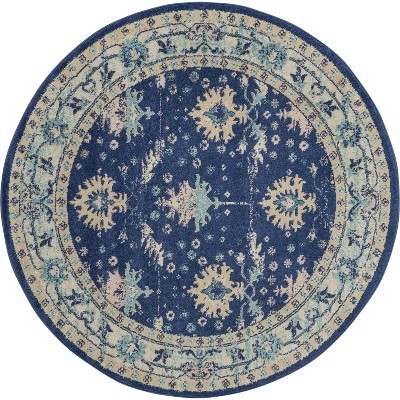 Nourison Tranquil Traditional Persian Bordered Indoor Area Rug