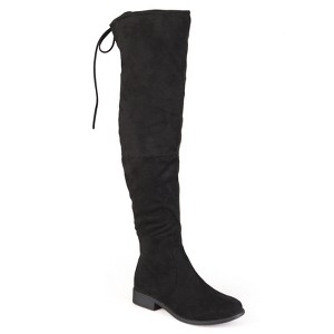 Journee Collection Womens Mount Stacked Heel Over The Knee Boots - 1 of 4