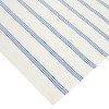 Cotton Striped Tablecloth Blue - Threshold™ - image 2 of 4