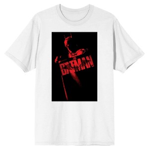 The Batman Movie Poster Men's White T-Shirt - 1 of 1