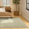 Nourison Modern Geometric Nordic Rug Green - 2 of 4