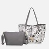 MKF Collection Danielle Reversible Shopper Tote Floral Bag, Crossbody Pouch Handbag Purse by Mia K - 2 of 4