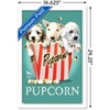 Trends International Jim Baldwin - Pupcorn Framed Wall Poster Prints - 3 of 4