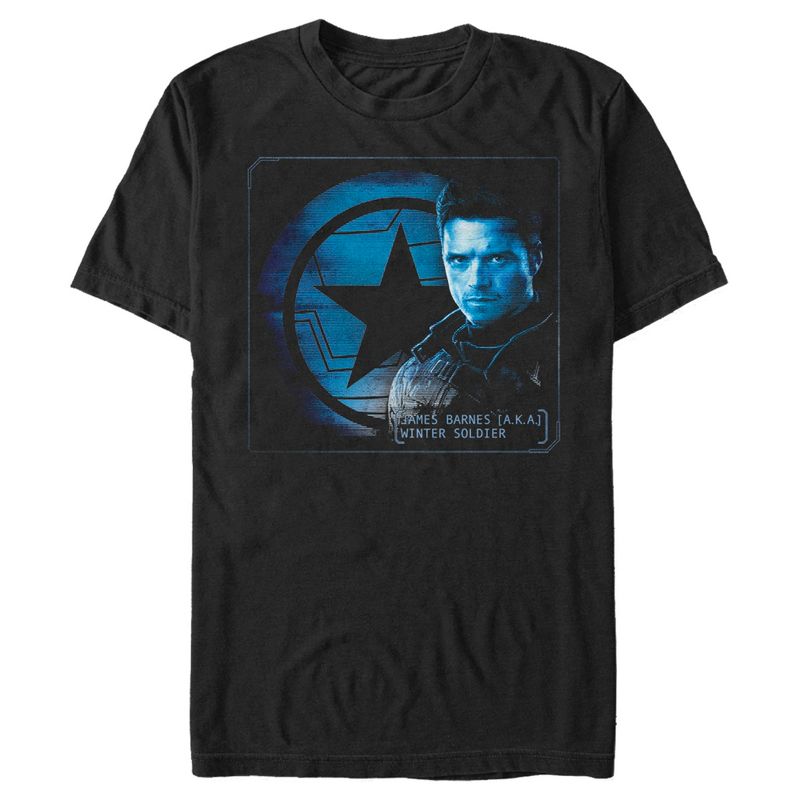 Men's Marvel The Falcon and the Winter Soldier James Barnes T-Shirt, 1 of 6