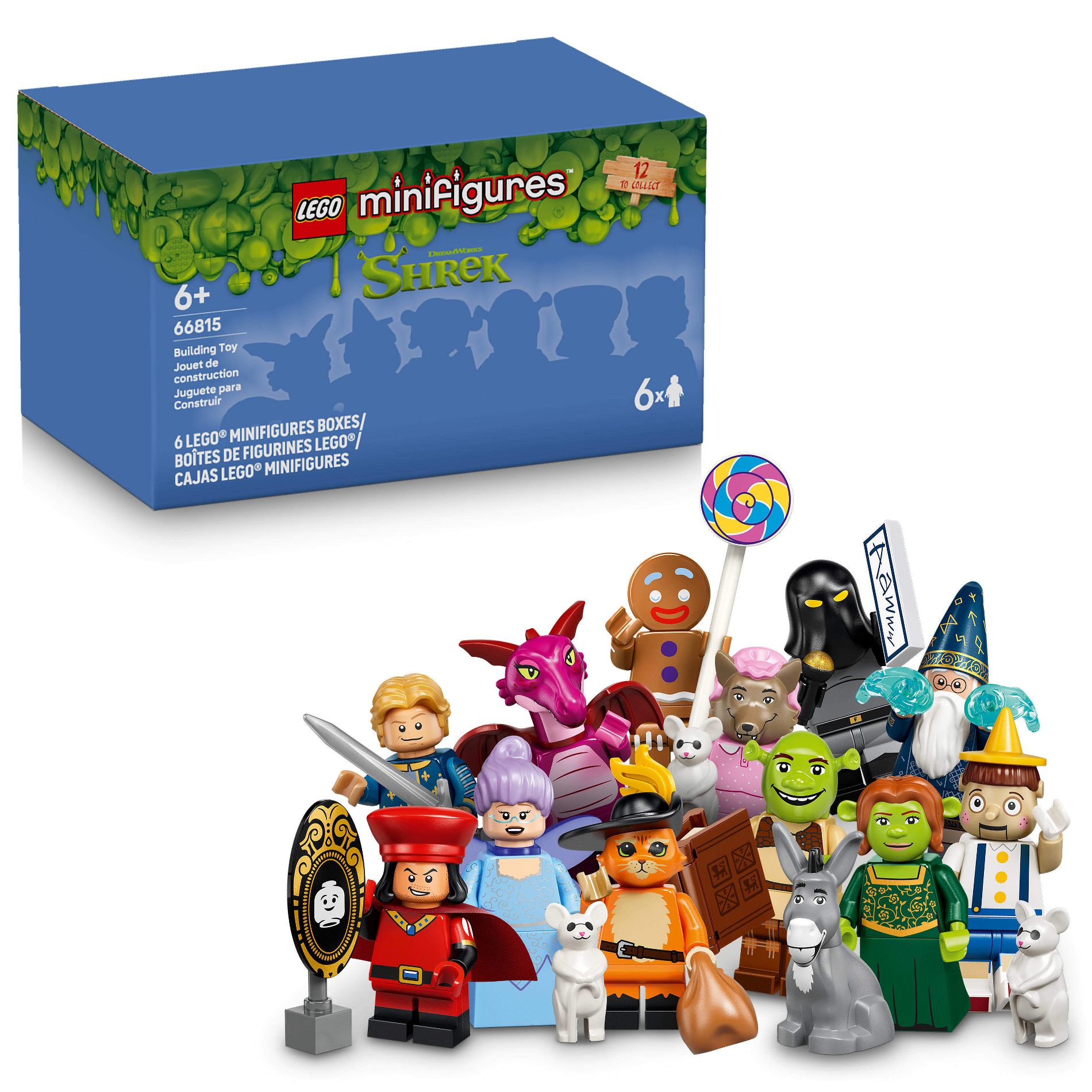 LEGO Minifigures Shrek Series 6pk 66815