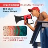 Pyle 100W Bluetooth Megaphone Bullhorn with Voice Changer & Aux Input - PMP64VC - 2 of 4