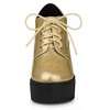 Allegra K Women's Platform High Chunky Heel Ankle Booties - 2 of 4