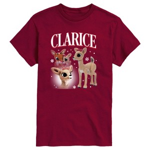 Men's - Rudolph - Clarice Bootleg Short Sleeve Graphic T-Shirt - 1 of 3