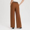 Women's Mid-Rise Wide Leg Elastic Waist Palazzo Pants - A New Day™ - 2 of 4