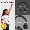 LiLGadgets Wireless Kids Headphones with Built-in Microphone, On-Ear Bluetooth Headset for School, SharePort Technology, Black - image 2 of 4