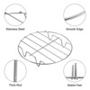 Unique Bargains Stainless Steel Round Cooking Rack for Roasting Baking - 3 of 4