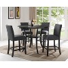 NicBex Dining Chairs Set of 2 Upholstered Chair Counter Height Stools with Nailhead Trim Suitable for Kitchen - 3 of 4