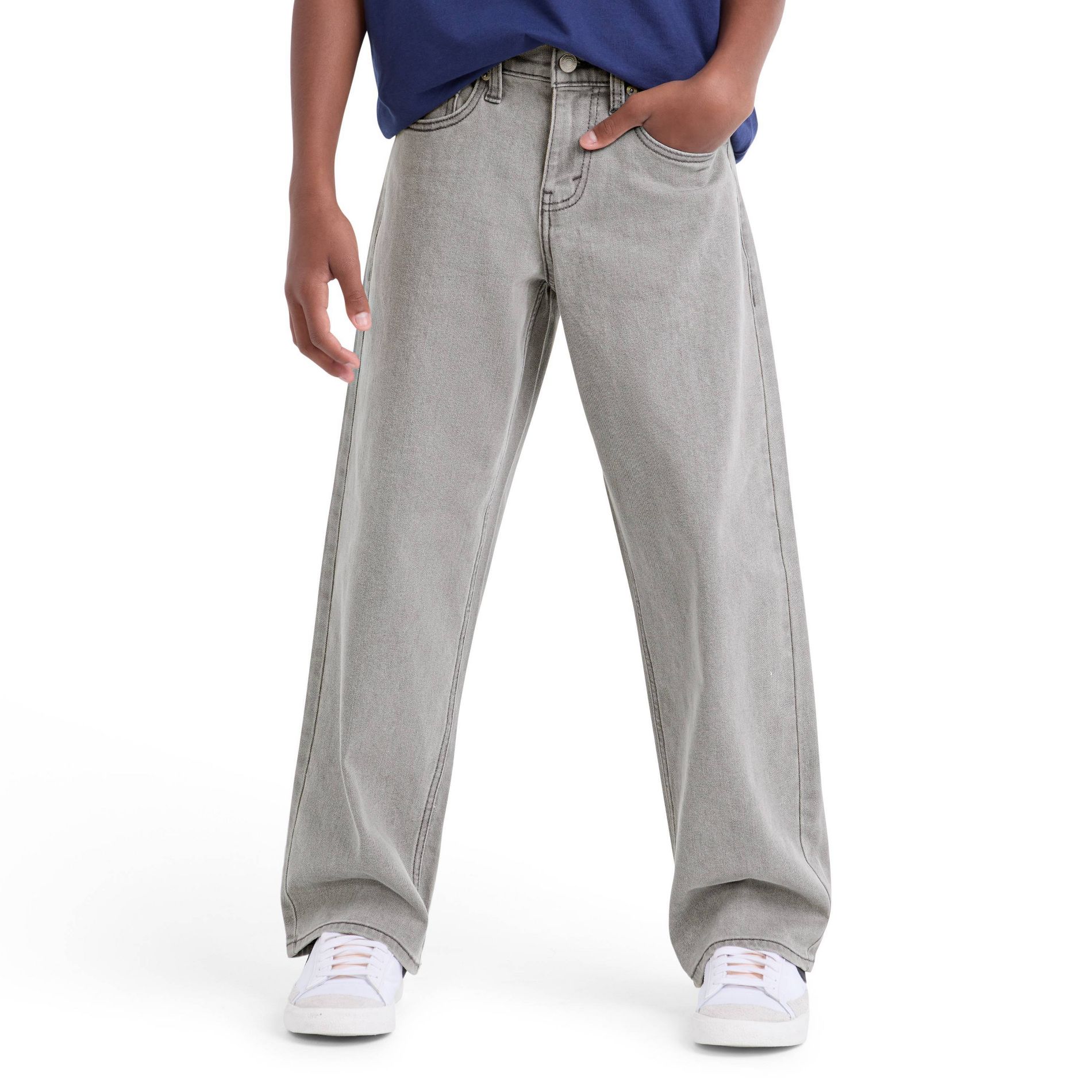 Levi's® Boys' 578 Baggy Fit Jeans - Gray 14