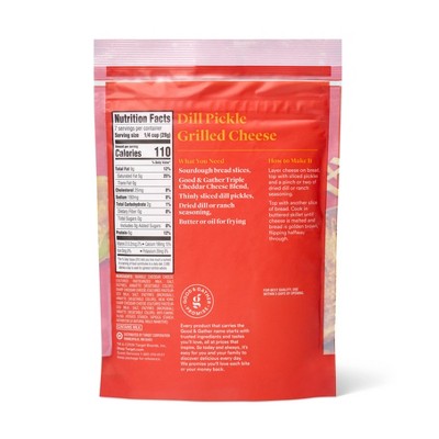 Thick-Cut Triple Cheddar Shredded Cheese Blend -7oz - Good & Gather™