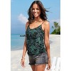 Women's 2 Pk Ruched Tank Tops - LASCANA - 2 of 4