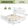 Christopher Knight Home Silas Farmhouse Wooden Bed with Headboard - 3 of 4