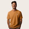 Dalix Rainbow (Glow in the Dark) Embroidered Relaxed Heavy Soft Cotton T Shirt Mens - 3 of 4