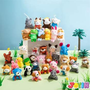 12/36/72Pcs Mini Sea Animal Plush Toys, 3” Stuffed Bulk for Kids Birthday Party Favors, Basket Stuff, Pinata Filler, Goodie Bag Fillers, School Prizes