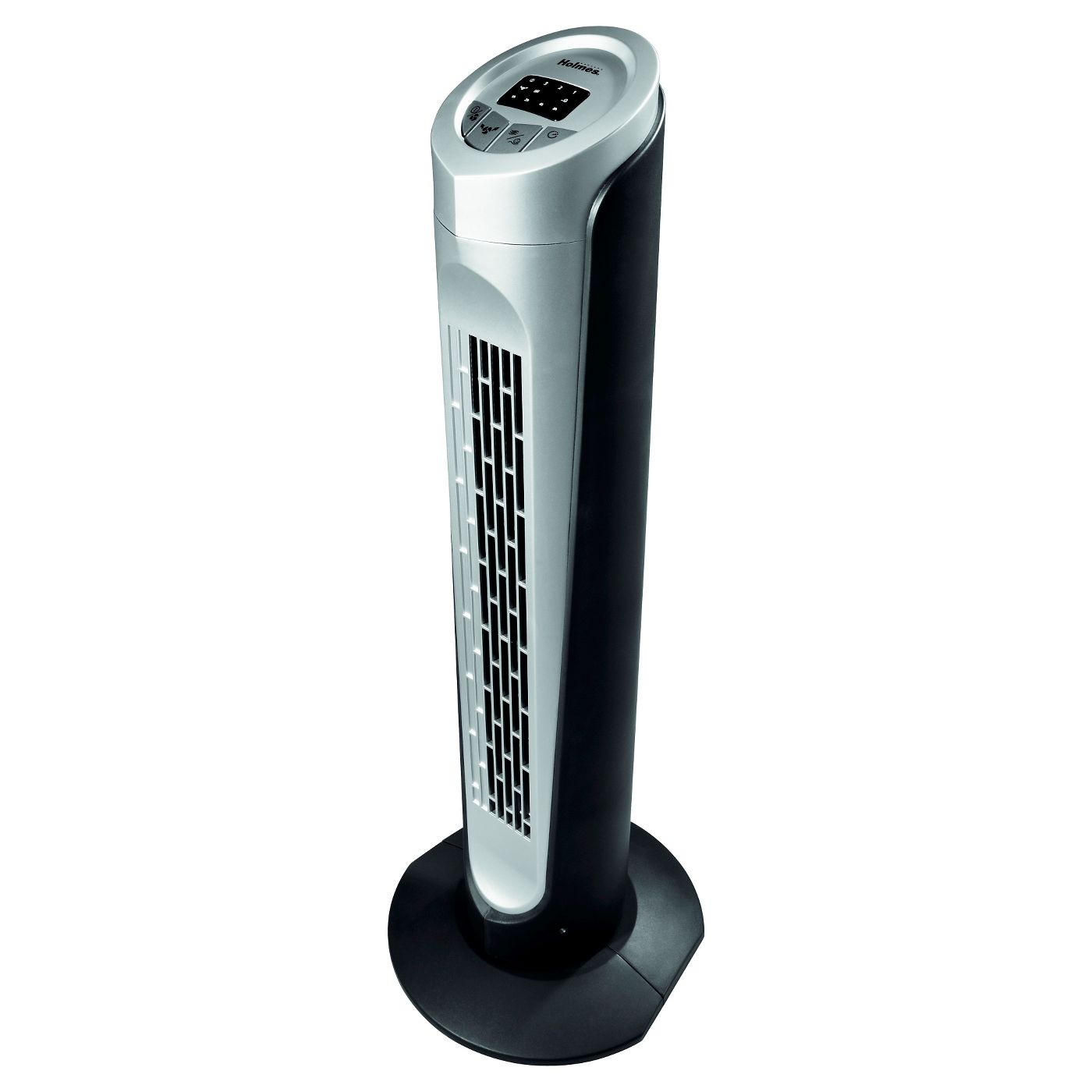 32" Oscillating Tower Fan Black/Silver - Holmes - image 2 of 5