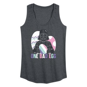 Women's - Star Wars - One Bad Egg Vader Graphic Racerback Tank - 1 of 4