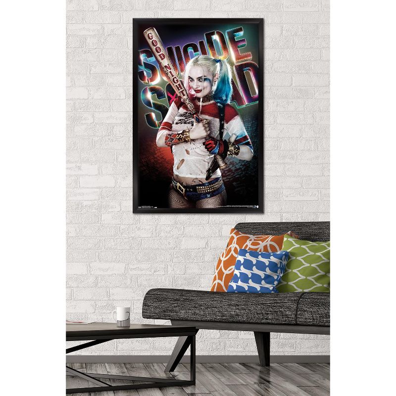 Trends International DC Comics Movie - Suicide Squad - Good Night Framed Wall Poster Prints, 2 of 7