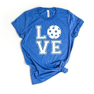 Simply Sage Market Women's Pickleball Love Short Sleeve Graphic Tee - 1 of 3