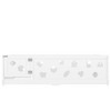 CAVINAS Twin/Full Size Kid Floor Bed with Guardrails&Doors,Montessori Toddler Bed Frame,Solid Wood Floor Beds for Girls,Boys,No Slats Included,White - 4 of 4