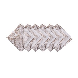 C&F Home Barley Coast Shells  Set of 6 Cloth Napkins - 1 of 4