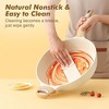 Itopfox Ceramic Nonstick Frying Pan with Lid, Large Deep Skillet, Saute Pan, Induction Compatible, Non Toxic PFOA Free, Healthy Cooking Pan - 3 of 4