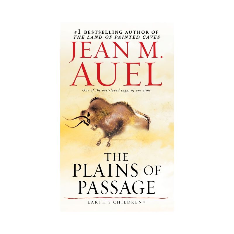The Plains of Passage - (Earth's Children) by  Jean M Auel (Paperback), 1 of 2
