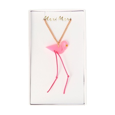 Meri Meri - Flamingo Necklace - Necklaces - 1ct